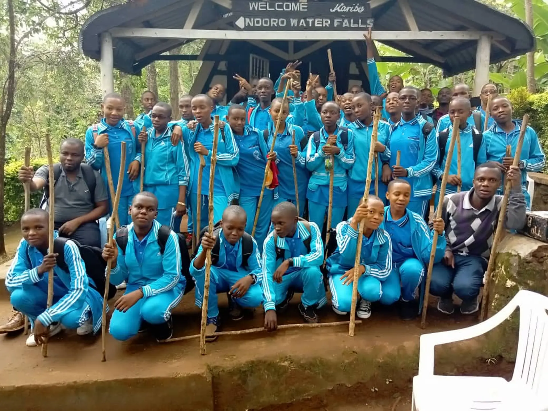 Tumaini Jema students on a school excursion